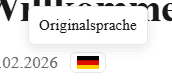 Originalsprache Tooltip
